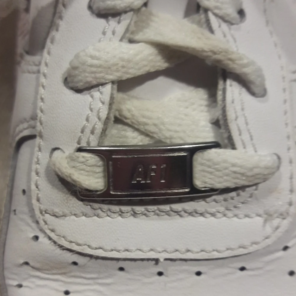 Nike AF1 white on white size 4y